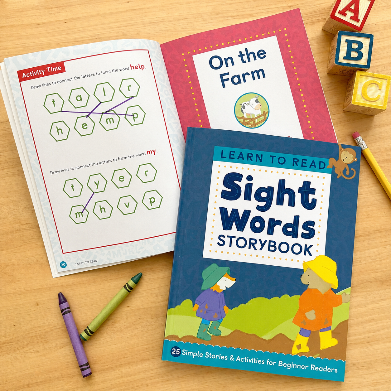 Learn to Read Sight Words Storybook