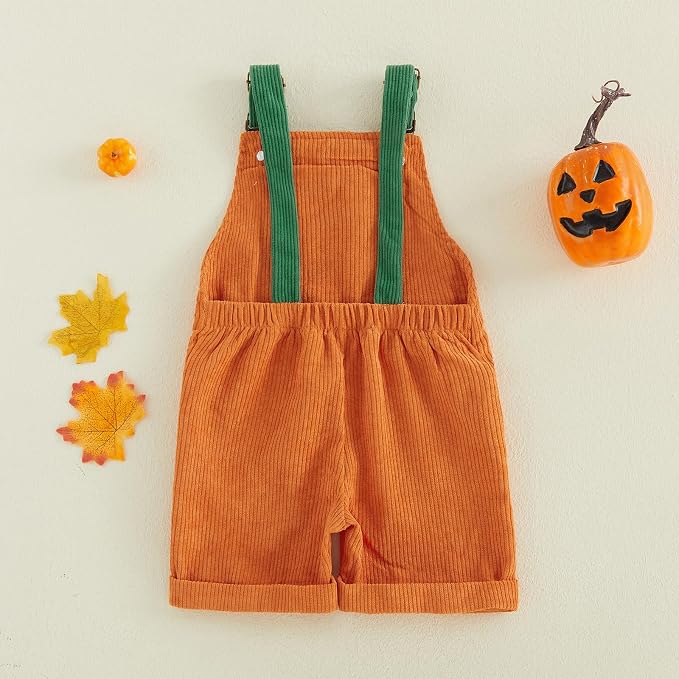 Toddler Baby Boy Halloween Overalls