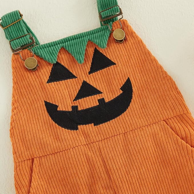 Toddler Baby Boy Halloween Overalls