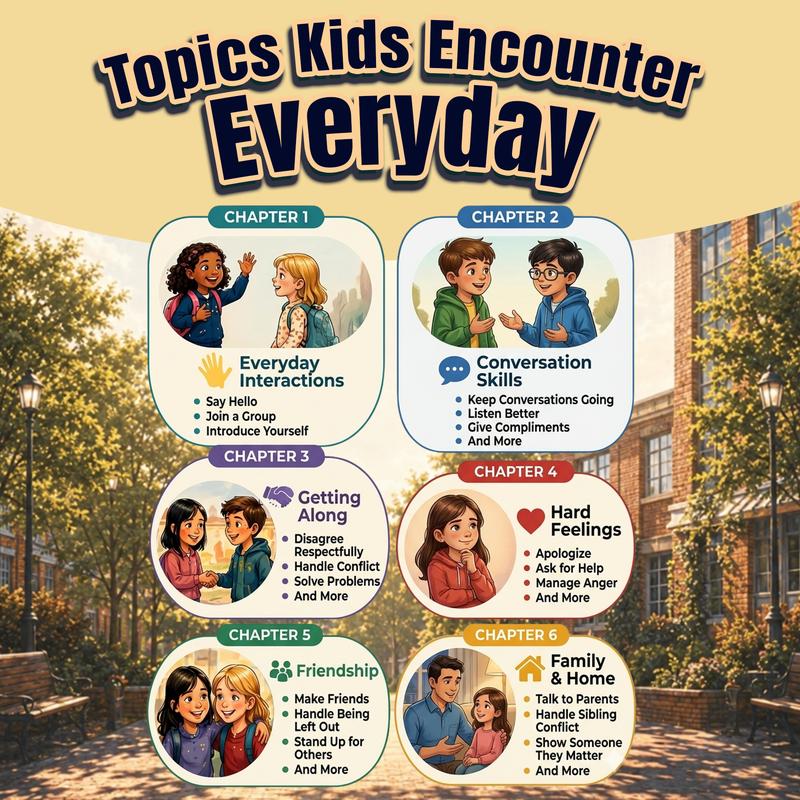 What Can I Say? Paperback Children's Social Skills Book