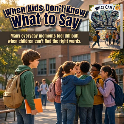 What Can I Say? Paperback Children's Social Skills Book