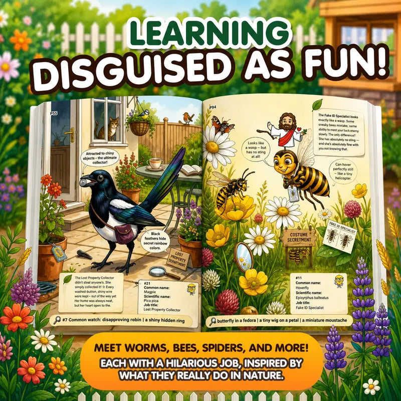The Secret Jobs of Backyard Creatures for Kids