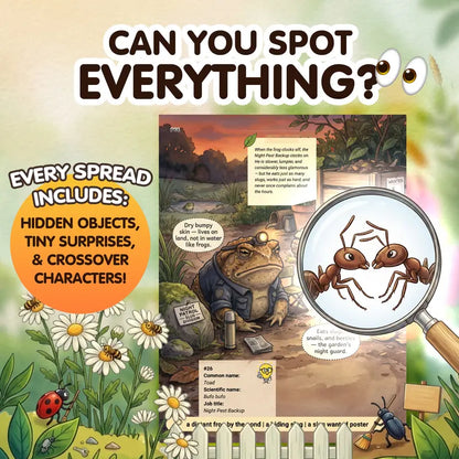The Secret Jobs of Backyard Creatures for Kids