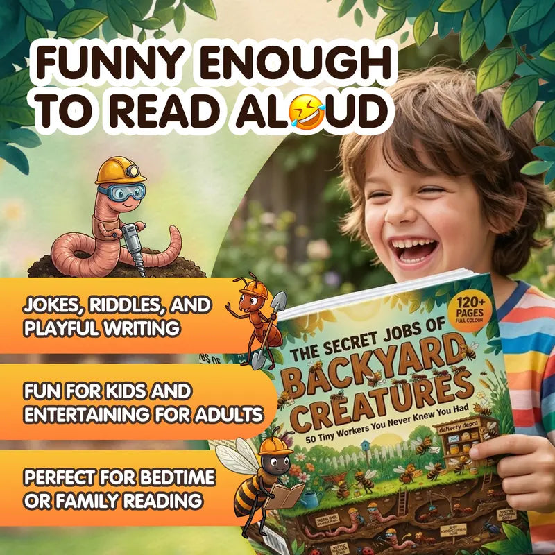 The Secret Jobs of Backyard Creatures for Kids