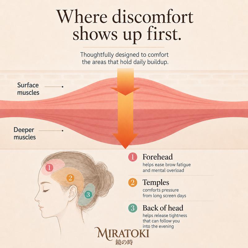 Heated Air-Compression Head Massager