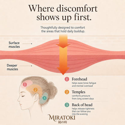 Heated Air-Compression Head Massager