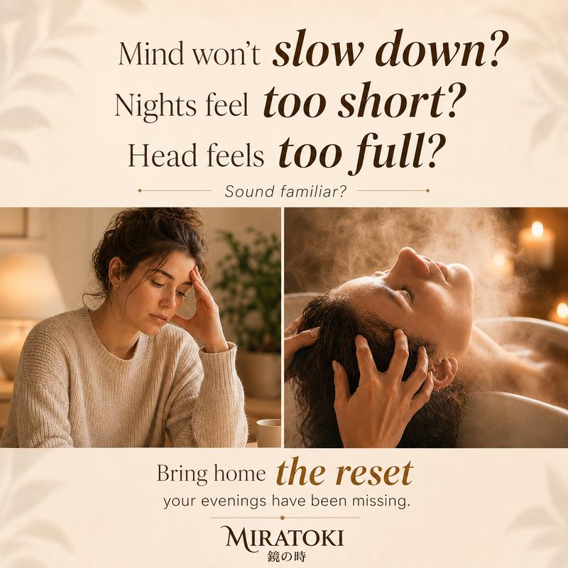 Heated Air-Compression Head Massager
