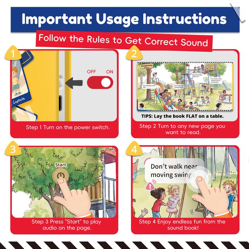 Safety Sound Book For Kids