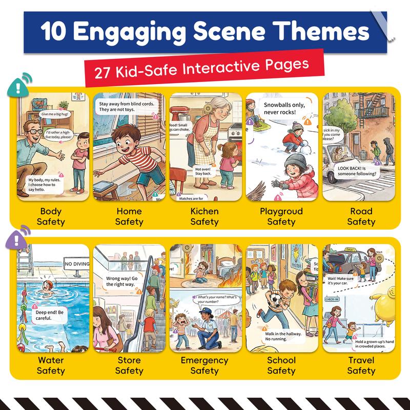 Safety Sound Book For Kids