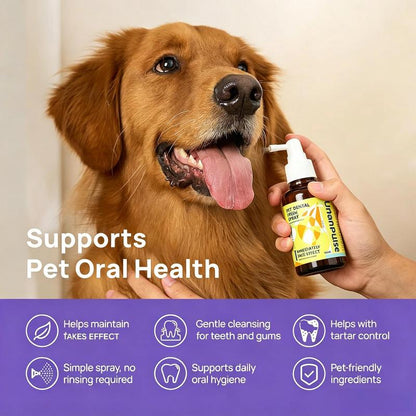 Spray Para Controlar el Sarro en Perros